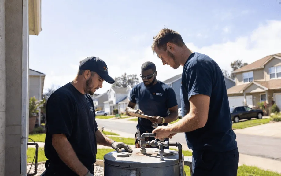 Water Heater Repair in Rosamond, IL near me